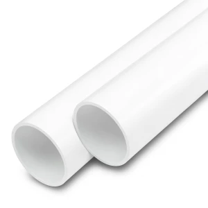 مواسير UPVC ضغط اسمي 10 بار قطر خارجي 160 مم سمك 6.2 مم لون أبيض