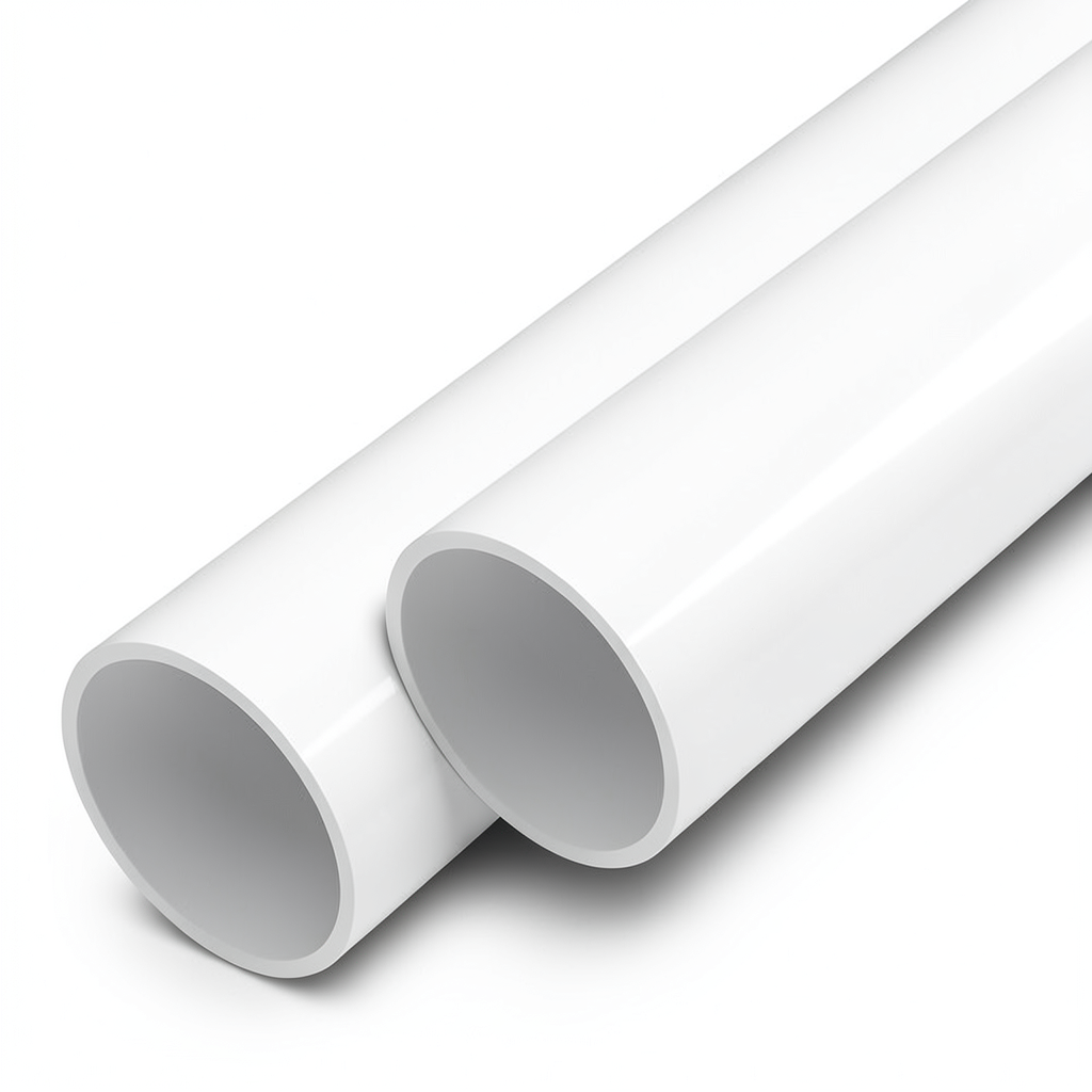 مواسير UPVC الوطني ضغط 10 بار قطر خارجي 32 مم سمك 1.6 مم لون أبيض