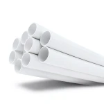 مواسير UPVC جدول 40 مقاس 5 إنش سمك 6.22 مم لون أبيض