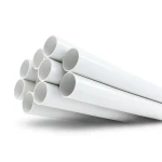 انابيب UPVC جدول 40 مقاس 6 إنش سمك 7.11 مم لون أبيض