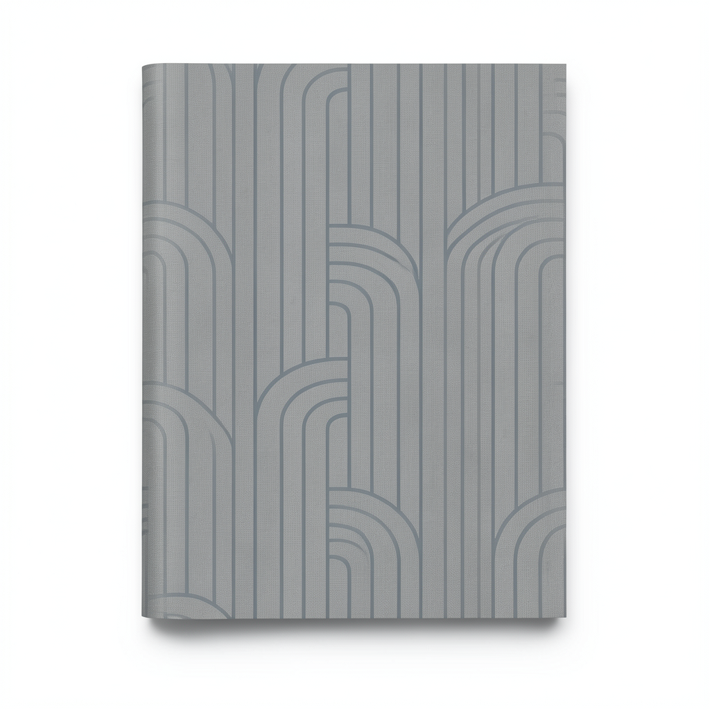 Geometric Wallpaper 10m x 0.70m Gray, Model Z76048