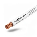 سلك مجدول 185 ملي 450/750 فولت، موصل نحاس، عزل PVC لون ابيض | مجموعة كابلات الرياض