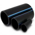 NPF HDPE Pipes Nominal Pressure 4 Bar Outside Diameter 90 mm Thickness 1.8 mm Black