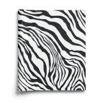 Italian Wallpaper 10mx0.70m White with Black Patterned Design, Model rc17065