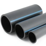 NPF HDPE Pipes Nominal Pressure 4 Bar Outside Diameter 110 mm Thickness 2.2 mm Black