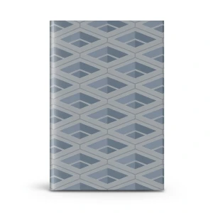 Geometric Wallpaper Gray Color 10m x 0.70m, Model Z76050