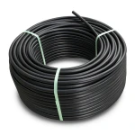 لفة أنابيب HDPE ضغط اسمي 3.2 بار PE 100 قطر خارجي 63 مم SDR 41 لون أسود
