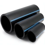 NPF HDPE Pipes Nominal Pressure 4 Bar Outside Diameter 225 mm Thickness 4.5 mm Black