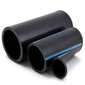 NPF HDPE Pipes Nominal Pressure 4 Bar Outside Diameter 280 mm Thickness 5.5 mm Black