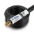 Riyadh Cables 10 sq mm Stranded Copper Wire 450/750V Black Color 100m Coil Length - Image 1