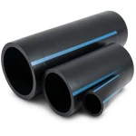NPF HDPE Pipes Nominal Pressure 4 Bar Outside Diameter 355 mm Thickness 7 mm Black