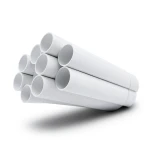مواسير UPVC جدول 40 مقاس 1/2 إنش سمك 2.77 مم لون أبيض
