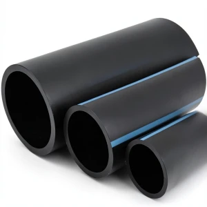 NPF HDPE Pipes Nominal Pressure 4 Bar Outside Diameter 400 mm Thickness 7.9 mm Black
