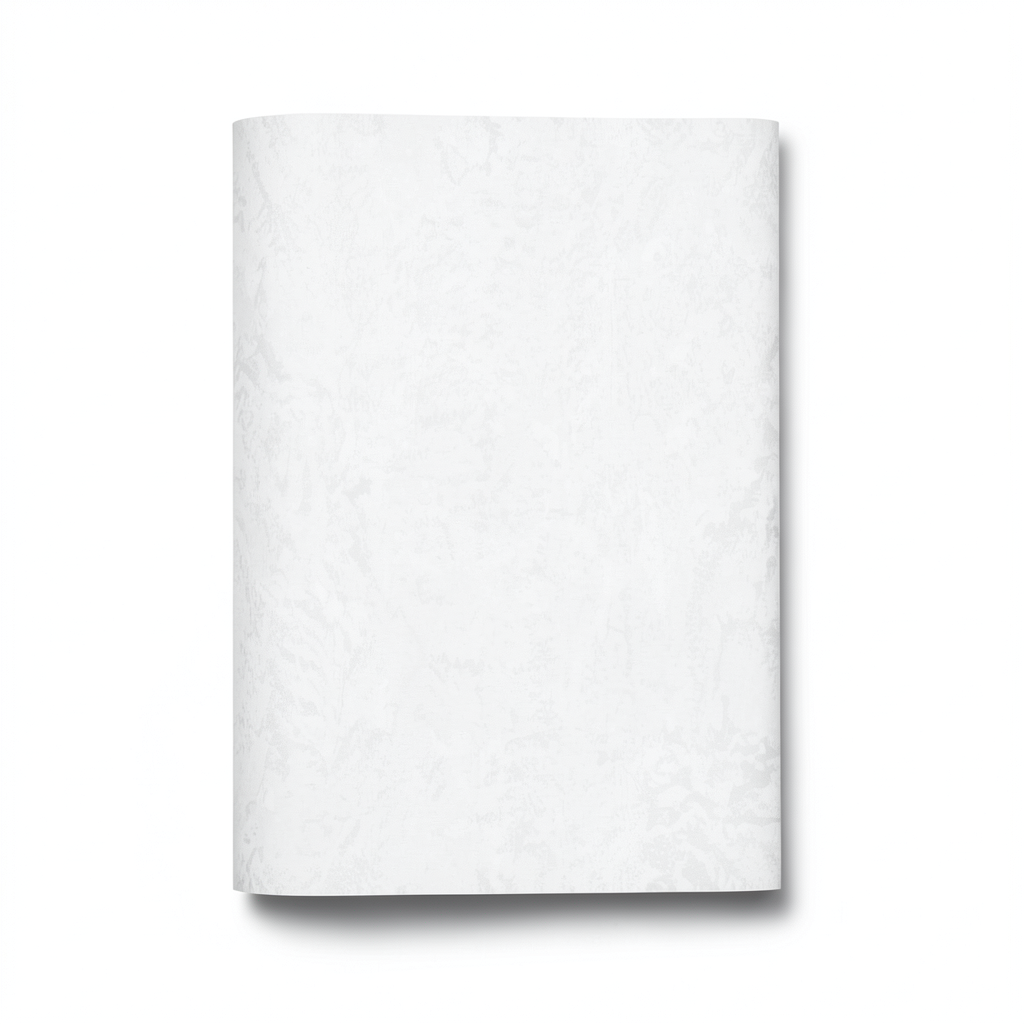 Italian Wallpaper Patterned Design White Color, Size 10m x 0.70m, Model rc17054