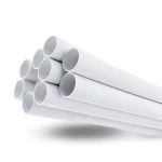 مواسير بلاستيك UPVC جدول 40 مقاس 2 إنش سمك 3.91 مم لون أبيض