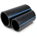 NPF HDPE Pipes Nominal Pressure 4 Bar Outside Diameter 710 mm Thickness 14 mm Black