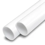 UPVC Pipes Nominal Pressure 10 Bar Outside Diameter 250 mm Thickness 9.6 mm White