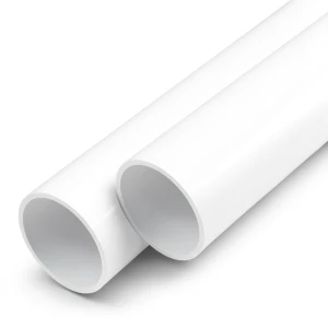 UPVC Pipes Nominal Pressure 10 Bar Outside Diameter 50 mm Thickness 2.4 mm White
