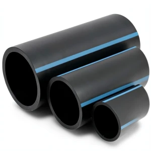 NPF HDPE Pipes Non Pressure Water Networks 2 Bar Pressure 560 mm OD 4.5 mm Thickness Black
