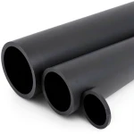NPF HDPE Pipes Non Pressure Water Networks 2 Bar Pressure 630 mm OD 5 mm Thickness Black