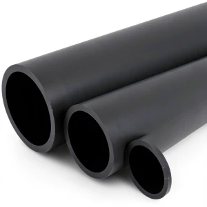 مواسير HDPE الوطني لشبكات المياه الغير مضغوطة ضغط 2 بار قطر خارجي 630 مم سمك 5 مم لون أسود