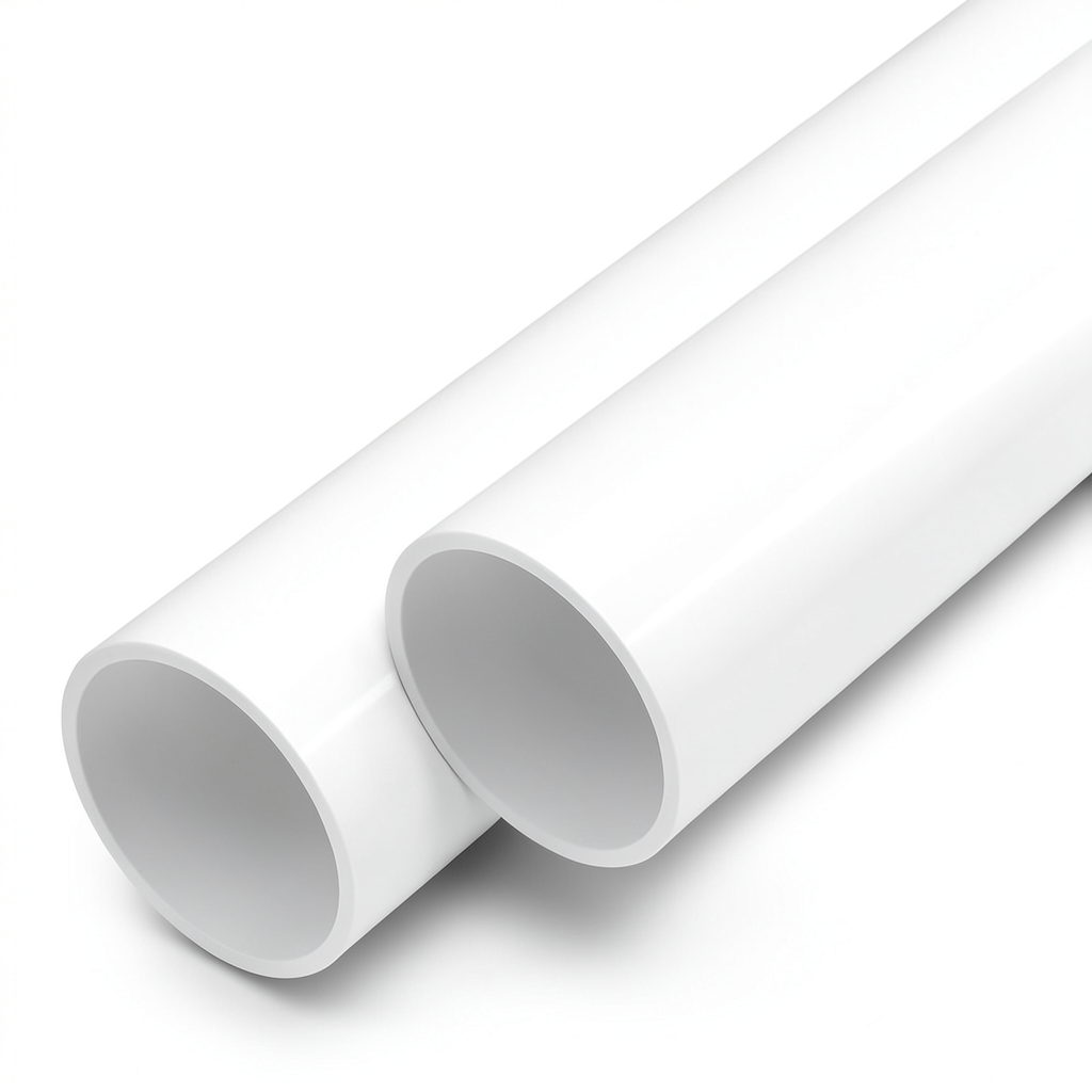 UPVC Pipes Nominal Pressure 10 Bar Outside Diameter 63 mm Thickness 3 mm White