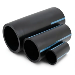 مواسير HDPE الوطني ضغط 2 بار قطر خارجي 710 مم سمك 5.7 مم لون أسود