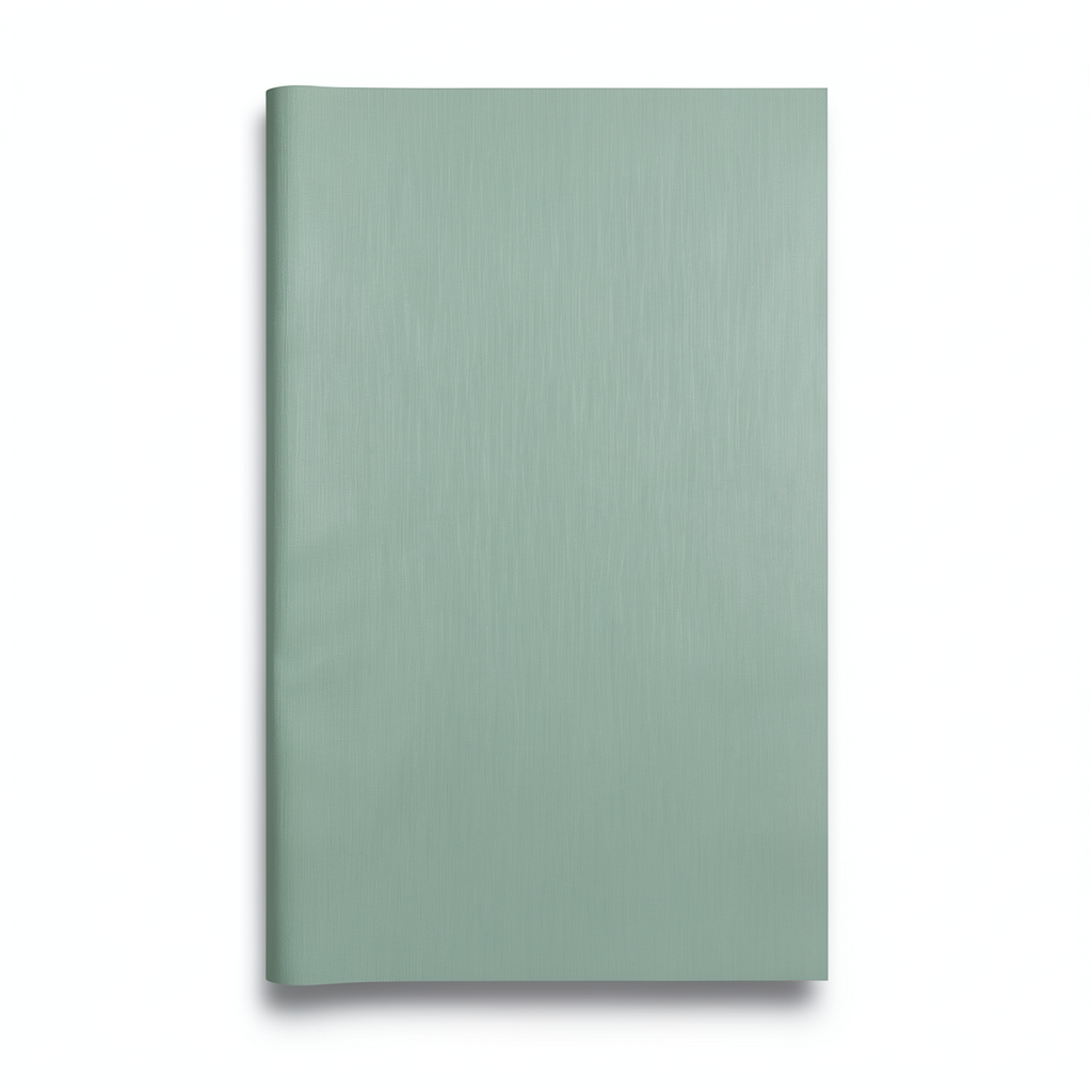 Dutch Plain Wallpaper 10m x 0.53m Green Color, Model 17334