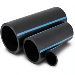 NPF HDPE Pipes Nominal Pressure 4 Bar Outside Diameter 90 mm Thickness 1.8 mm Black