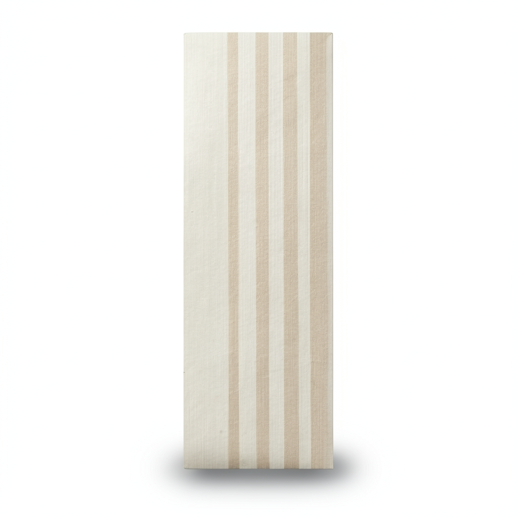 Italian Wallpaper Striped Design Beige Color, Size 10mx0.73m, Model 305020