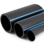 NPF HDPE Pipes Nominal Pressure 4 Bar Outside Diameter 110 mm Thickness 2.2 mm Black