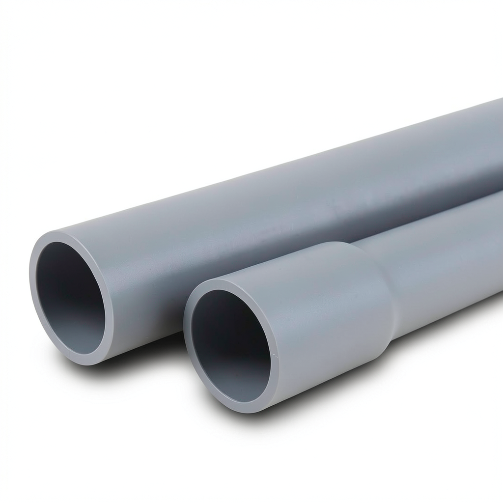 UPVC Pipes ¾ Inch Schedule 80 Thickness 3.91 mm Gray