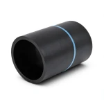 NPF HDPE Pipes Nominal Pressure 4 Bar Outside Diameter 200 mm Thickness 4 mm Black