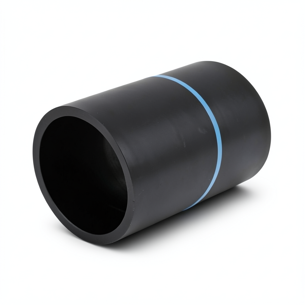 NPF HDPE Pipes Nominal Pressure 4 Bar Outside Diameter 200 mm Thickness 4 mm Black