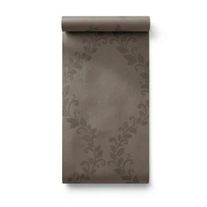 Classic Wallpaper Length 10m, Width 0.73m, Brown Color, Model 305026
