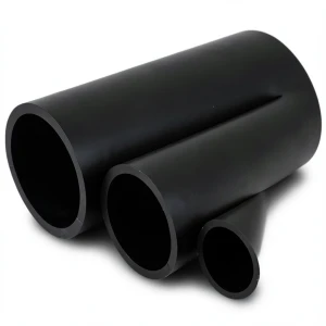 NPF HDPE Pipes Nominal Pressure 4 Bar Outside Diameter 280 mm Thickness 5.5 mm Black