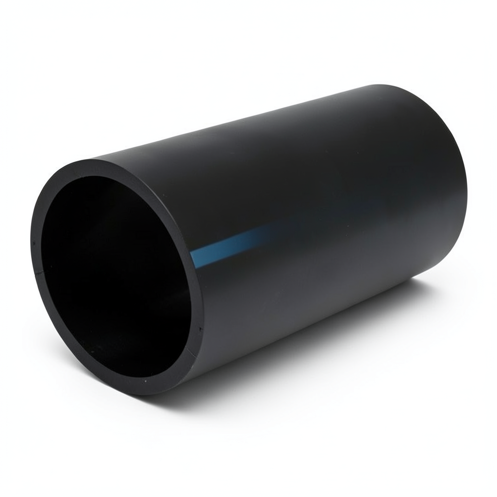 أنابيب HDPE الوطني لشبكات المياه الغير مضغوطة ضغط 4 بار قطر خارجي 400 مم سمك 7.9 مم لون أسود