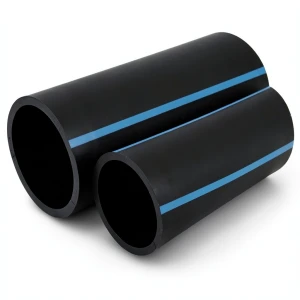 أنابيب HDPE الوطني لشبكات المياه الغير مضغوطة ضغط 4 بار قطر خارجي 450 مم سمك 8.9 مم لون اسود