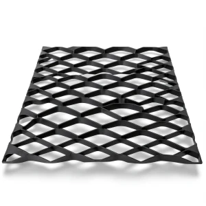 Hot Rolled Black Steel Expanded Metal Mesh Thickness 1.4 mm Width 2.44 m Length 4 m