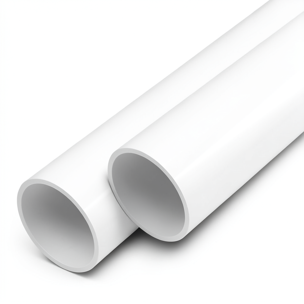 UPVC Pipes Nominal Pressure 10 Bar Outside Diameter 250 mm Thickness 9.6 mm White