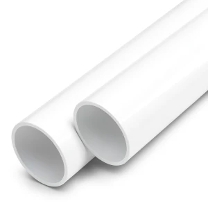 UPVC Pipes Nominal Pressure 10 Bar Outside Diameter 50 mm Thickness 2.4 mm White