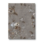 Italian Wallpaper Dark Beige Floral Design, Size 10mx0.70m, Model rc17023