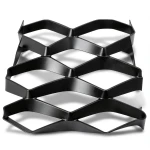 Hot Rolled Steel Expanded Metal Mesh 1.4 mm Thickness 2.44m Width 5m Length, Black
