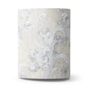 Italian Wallpaper Floral Design Pale Beige, Size 10mx0.70m, Model rc17046
