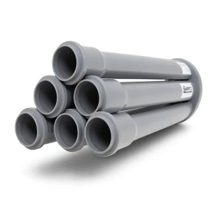 UPVC Pipes PN 16 Bar Size 250 mm Thickness 18.6 mm Gray Color | SAPPCO