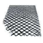 Hot Rolled Black Steel Expanded Metal Mesh Thickness 1.5 mm Width 2.44 m Length 2 m
