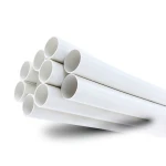 مواسير UPVC جدول 40 مقاس 1/2 إنش سمك 2.77 مم لون أبيض