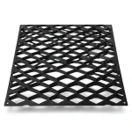 Hot Rolled Black Steel Expanded Metal Mesh Thickness 1.5 mm Width 2.44 m Length 1 m