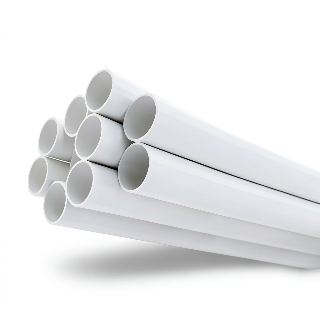 مواسير UPVC جدول 40 مقاس 1 1/4 إنش سمك 3.56 مم لون أبيض