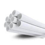مواسير بلاستيك UPVC جدول 40 مقاس 2 إنش سمك 3.91 مم لون أبيض